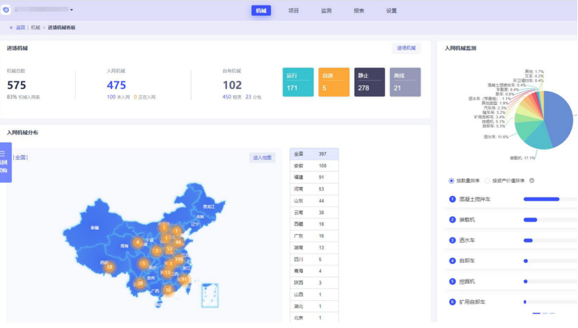机械设备管理系统